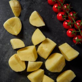 Burgonya kézi kocka